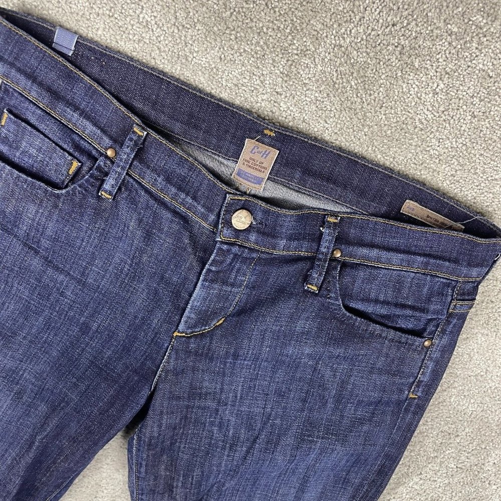 Citizens of Humanity "Ava" Jeans Women's 28 Low Rise Straight Leg Stretch Denim